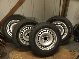 Vinterhjul på 16” stålfælge