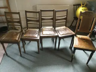 Antik spisebordsstole