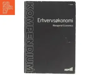 Kompendium i erhvervsøkonomi af Stephan van Rensburg (Bog)
