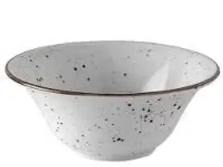 14 stk. Tallerken dyb Dots 170 mm Begrænset antal, udgående vare