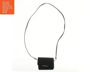 Sort skuldertaske (str. 12x15,5 cm)