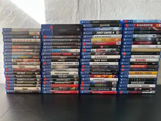 80 stk Ps4 / PlayStation 4 Spil Til Seperate Prise