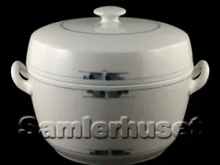 Gemina Terrin m. låg. Rund 18½x24 cm.