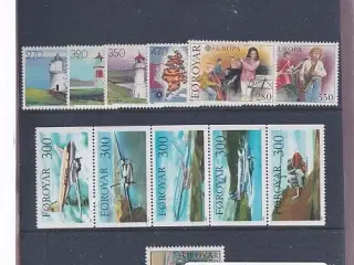 Færøerne - 1985 Komplet - Postfrisk
