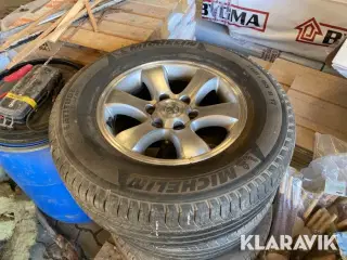 Alufælge med dæk Michelin Til Toyota Landcruiser