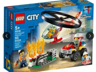 LEGO City Brandmandssæt Helikopter og Bil 60248