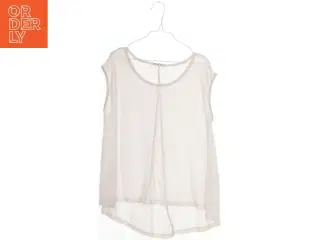 Transparent ærmeløs bluse fra Uniq Young (str. 146)