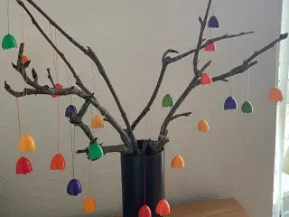 22 halve æggeskaller til ophæng fra 1970erne