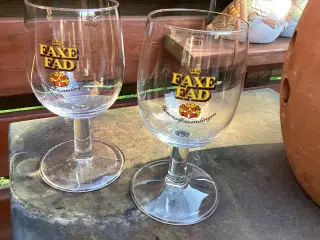 Faxe Fad ølglas fra 1987