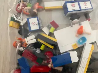 Sluban “LEGO” Aviation (FLY og GARAGE med småfolk)