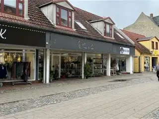 Butik i gågaden i Frederikssund