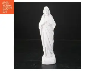 Hvid statue af Jesus (str. 22 cm)