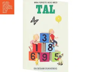 Min første bog med tal af Sesam (Bog)