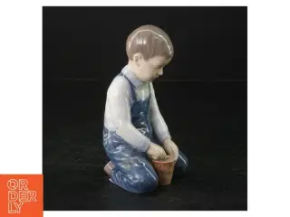 Porcelænsfigur fra B&G (str. H. 14 cm)