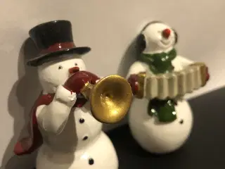 Snemænd, der spiller. 