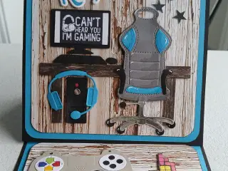Konfirmationskort til drenge og piger,gamer sælges