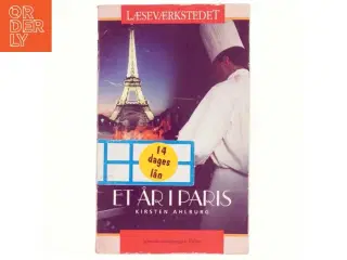 Et år i Paris af Kirsten Ahlburg (Bog)