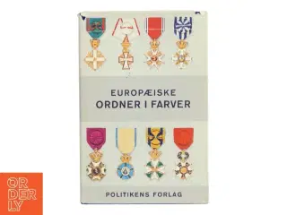 Europæiske ordner i farver (Bog)