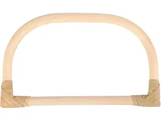 Elegant Taskehank i Bambus - 15,5x9 cm