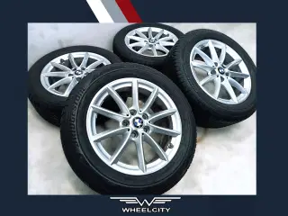 5x112 17" ET52 nav 66,6ø BMW vintersæt inkl.TPMS