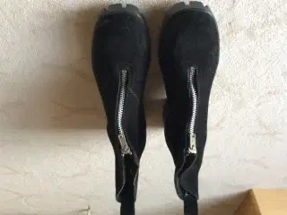 Kort nubuck støvle