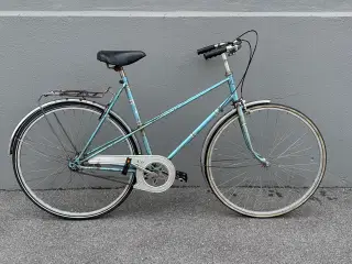 Lyseblå SCO dame retrocykel.