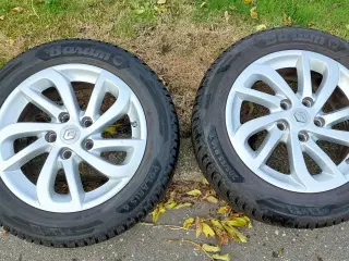 Vinterdæk på alufælge
