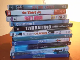 Forskellige DVD-film