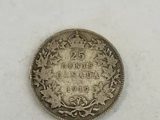25 Cents Canada 1919