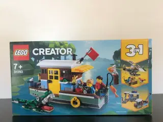 LEGO Creator 31093 Riverside Houseboat uåbnet