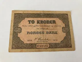 2 Kroner Norge 1918