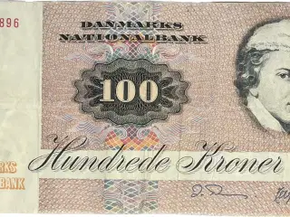 100 kr Seddel 1990 D9