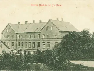 Ollerup Højskole, 1909. Set fra haven.