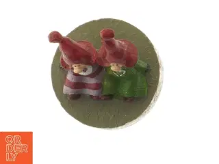 Nissefigurer på tromme (str. 12 cm)