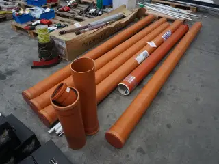 8 stk. pvc rør