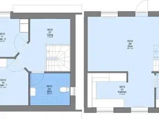 3 værelses hus/villa på 92 m2, Karup J, Viborg