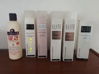 Aussie + Elite Shampoo, Body Lotion m.m.