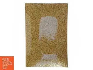 Guld Glas Deko fad (str. 29 x 19 cm)