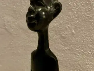 Bronze skulptur mand fra 1970