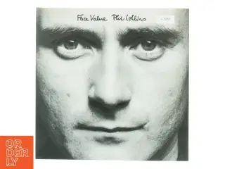 Phil Collins - Face Value Vinylplade fra Atlantic Records (str. 31 x 31 cm)