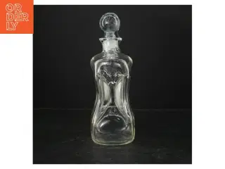 Glas karaffel med låg (str. 26 cm)