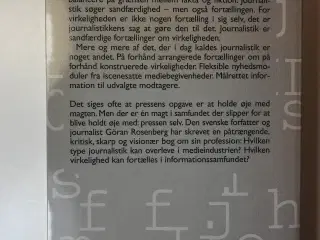 Tanker om journalistik, af Göran Rosenberg