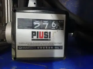 Diesel pumpe med tæller