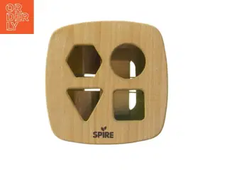 Trækleklodser med puttekasse fra Spire (str. 16,5 cm)