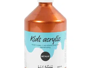 Akrylmaling Metallic, metallic, metallic kobber, 500ml/ 1 fl.