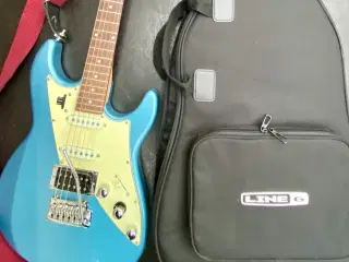 Variax Jasmes Tayler Guitar fra Line-6 + gigbag