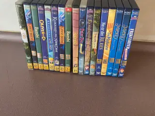 Disney dvd film sælges.