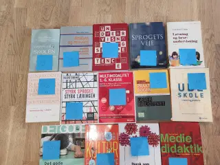 Bøger til læreruddannelsen. Rabat ved køb af flere