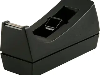 Elegant borddispenser i sort - 1 stk.