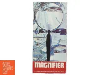 Forstørrelsesglas med emballage (str. 20x9,5 cm)